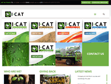 Tablet Screenshot of i-cat.co.za